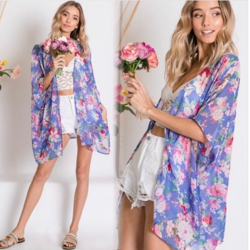 Floral Kimono Cardigan